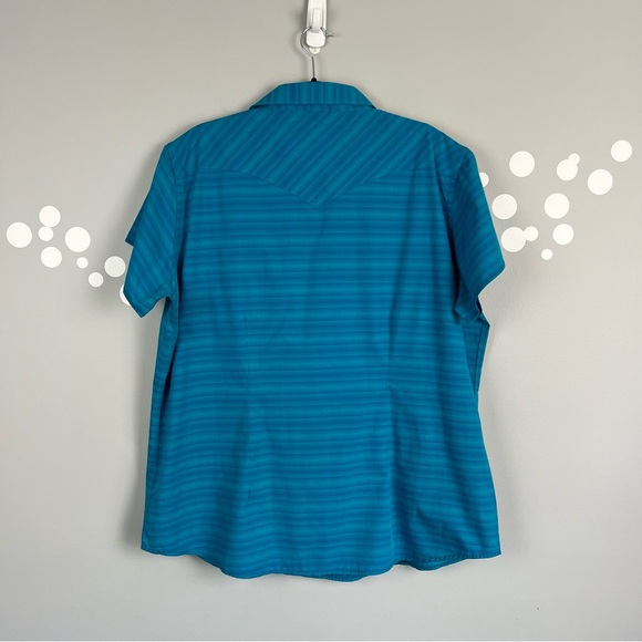 NWT Panhandle Rough Stock Cap Sleeve Snap Shirt Size XXL - Picture 5 of 9